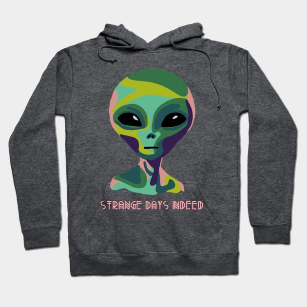 Strange Days Indeed Hoodie by Slightly Unhinged